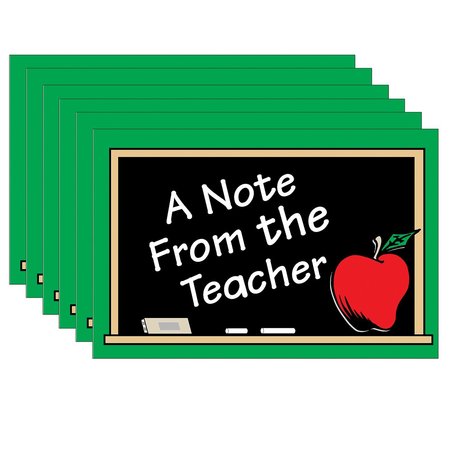 TEACHER CREATED RESOURCES A Note from the Teacher Postcards, PK180 TCR1202